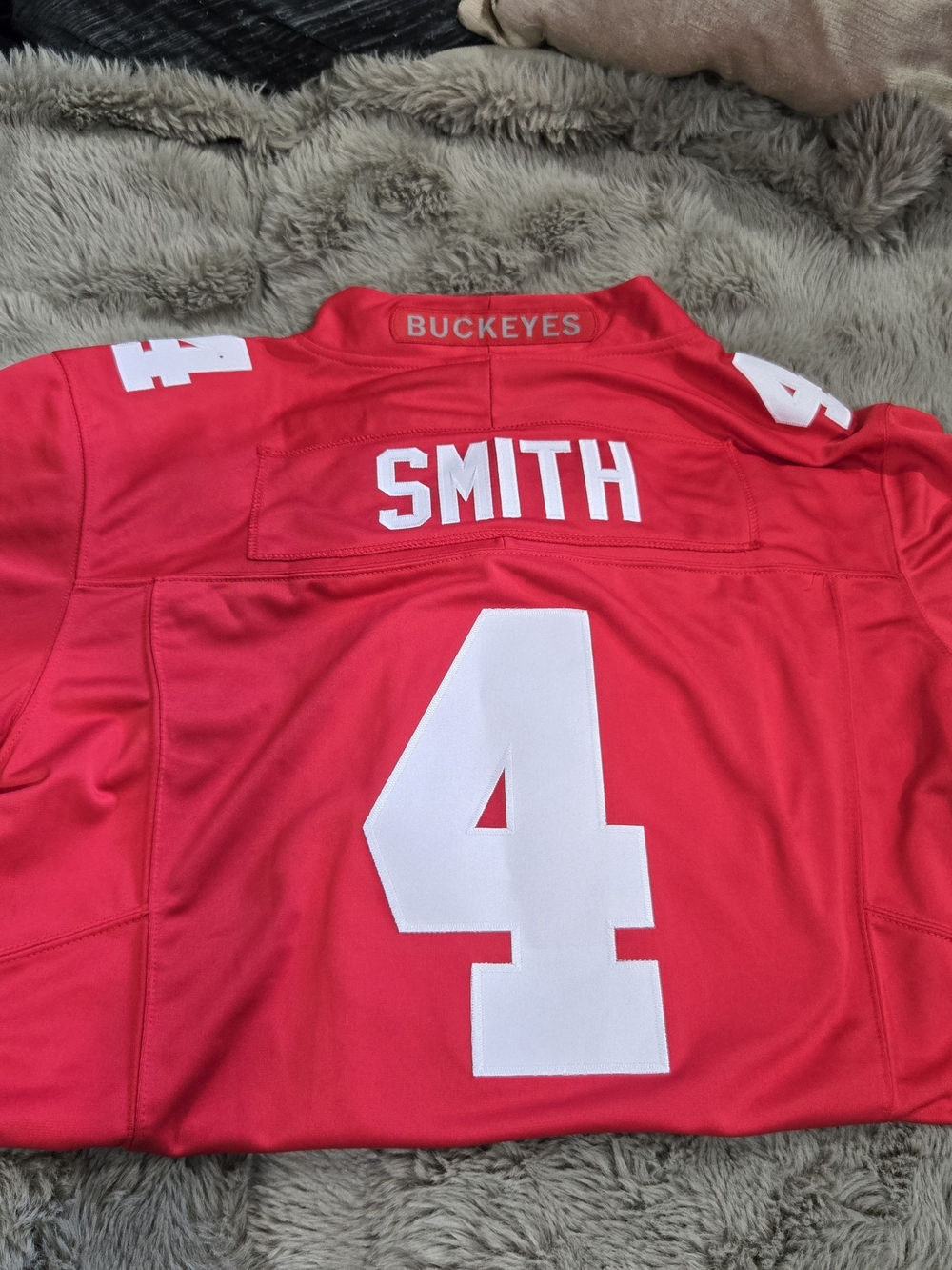 NEW Ohio State Buckeyes Jeremiah Smith #4 Stitched Jersey - Size Large